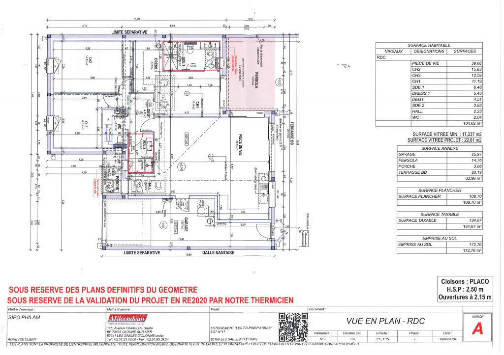 Maison à vendre, 104m², Les Sables-d'Olonne