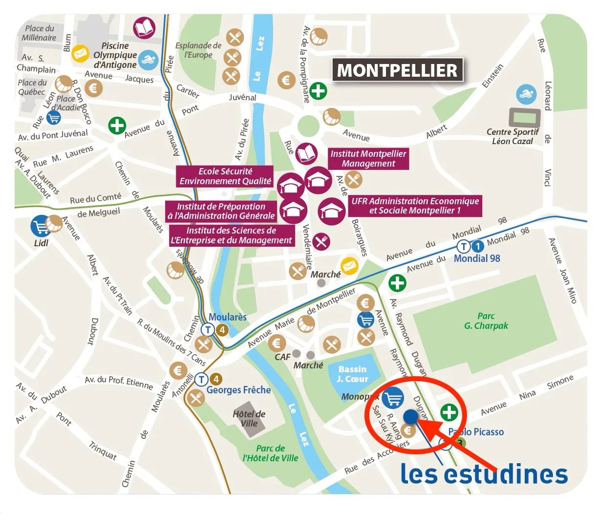 Appartement à vendre, 25m², Montpellier