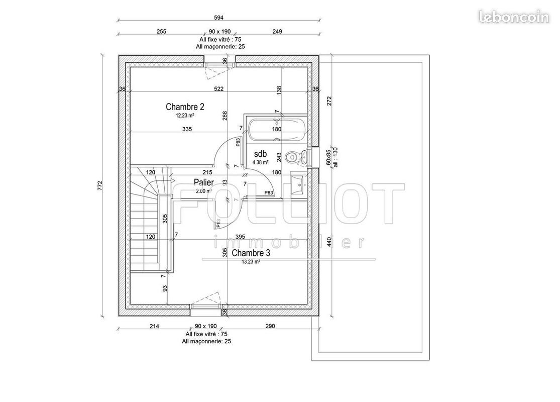 Maison à vendre, 91m², Douvres-la-Délivrande
