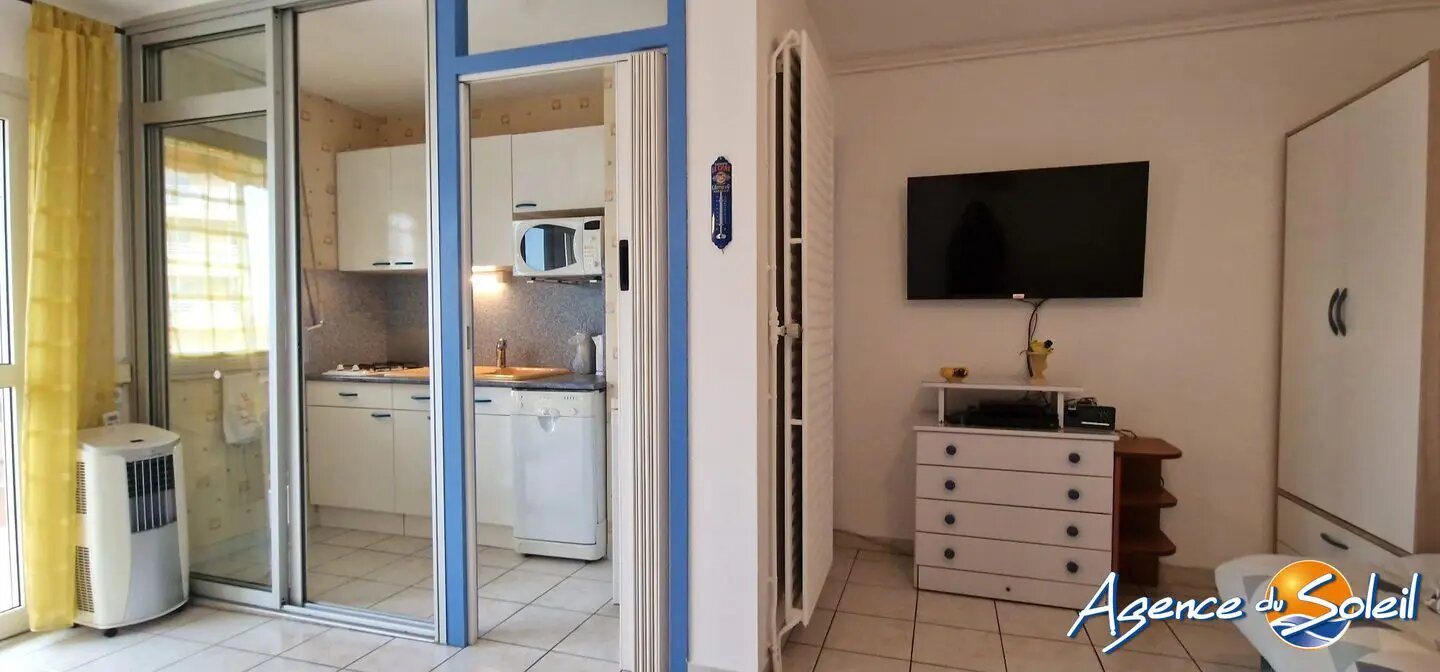 Appartement à vendre, 19m², Canet-en-Roussillon