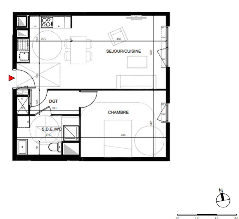 Appartement à vendre, 52m², Noisy-le-Sec