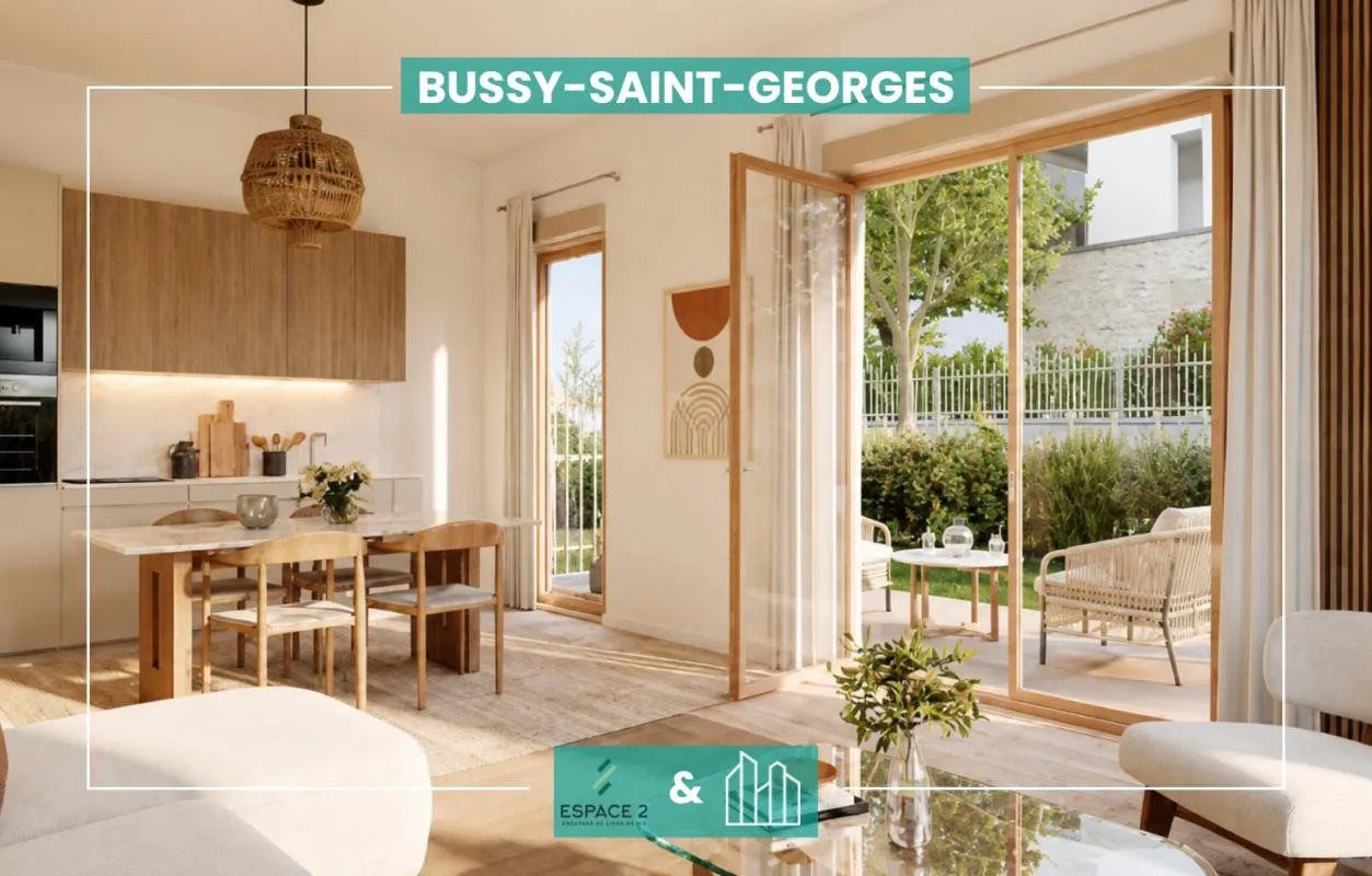 Appartement à vendre, 39m², Bussy-Saint-Georges