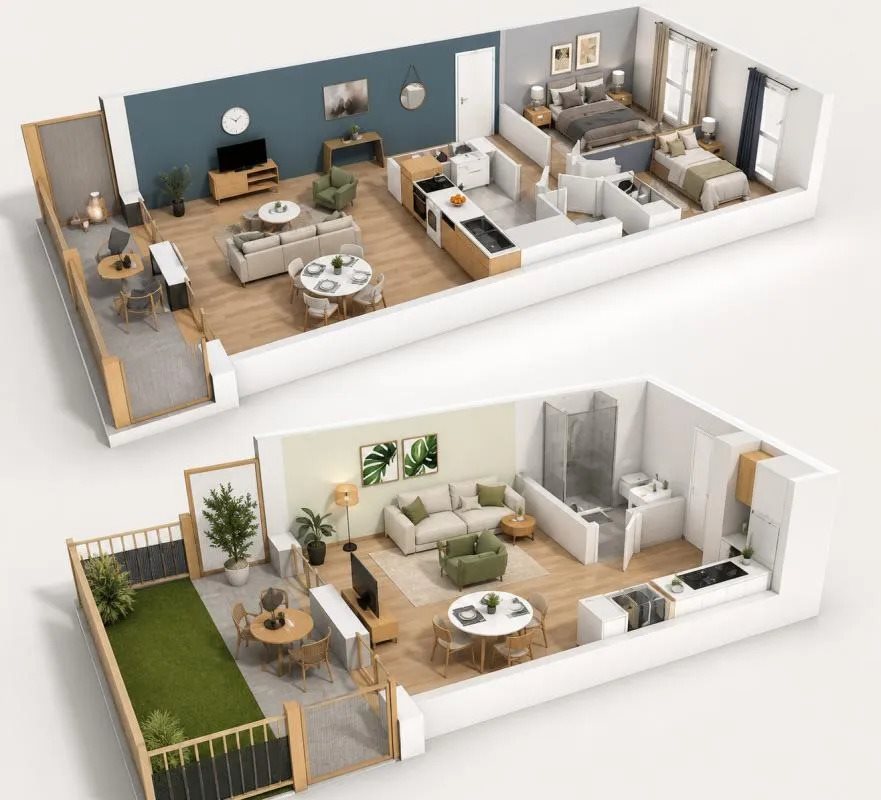 Appartement à vendre, 31m², Bussy-Saint-Georges