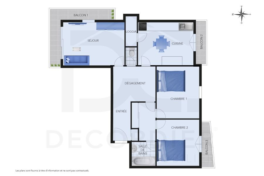 Appartement à vendre, 70m², Évian-les-Bains