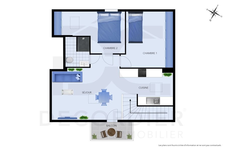 Appartement à vendre, 45m², Thonon-les-Bains