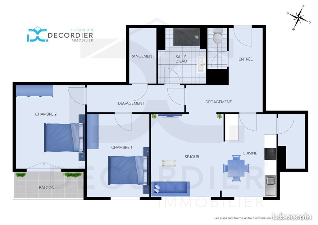 Appartement à vendre, 72m², Thonon-les-Bains