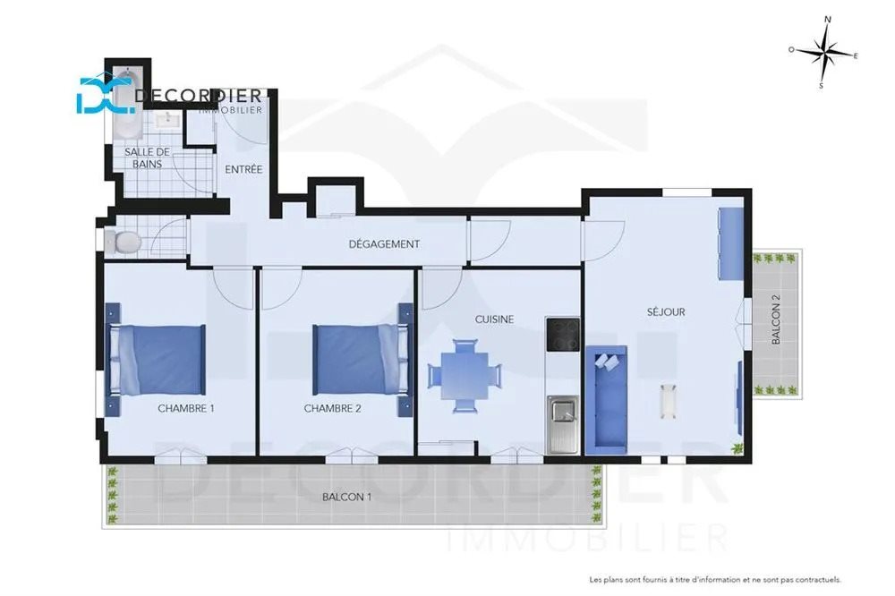 Appartement à vendre, 69m², Evian-les-Bains