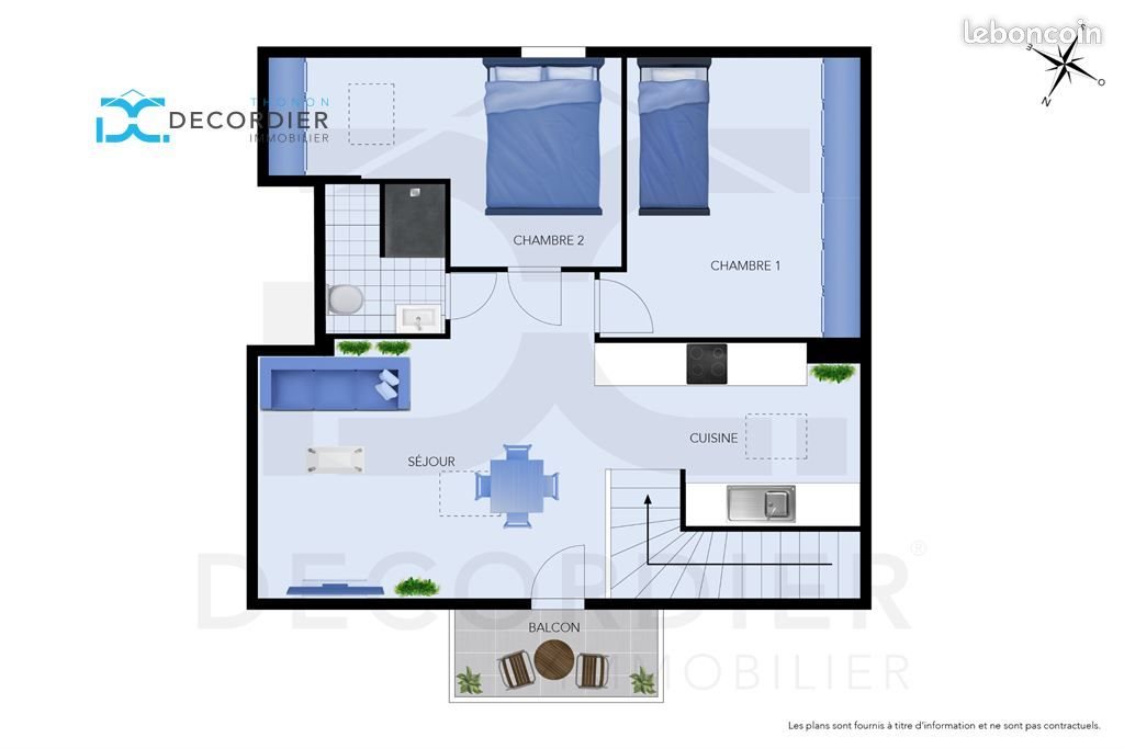 Appartement à vendre, 64m², Thonon-les-Bains
