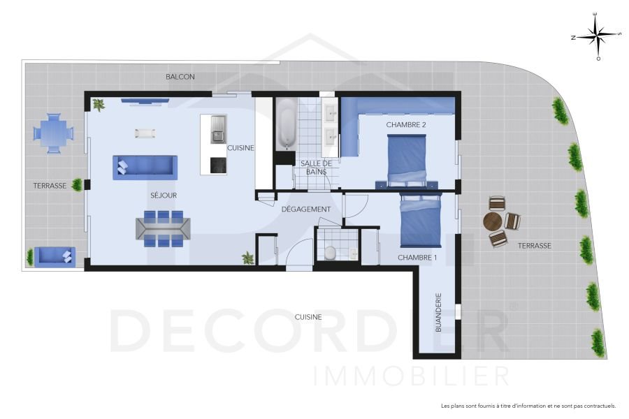 Appartement à vendre, 69m², Neuvecelle