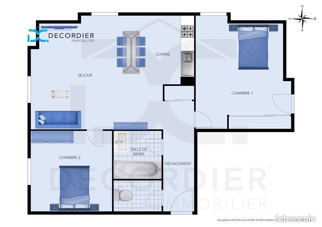 Appartement à vendre, 54m², Lugrin