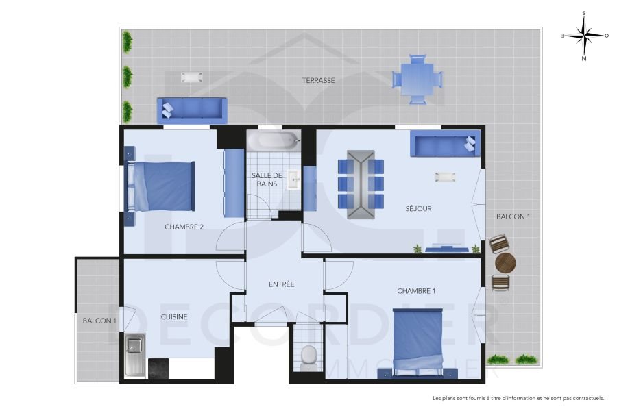 Appartement à vendre, 61m², Evian-les-Bains