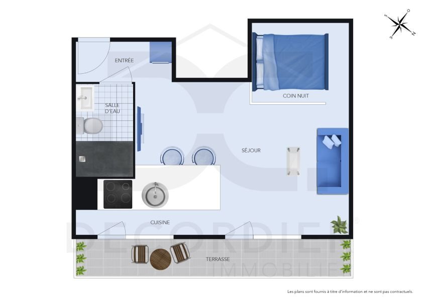Appartement à vendre, 31m², Thonon-les-Bains