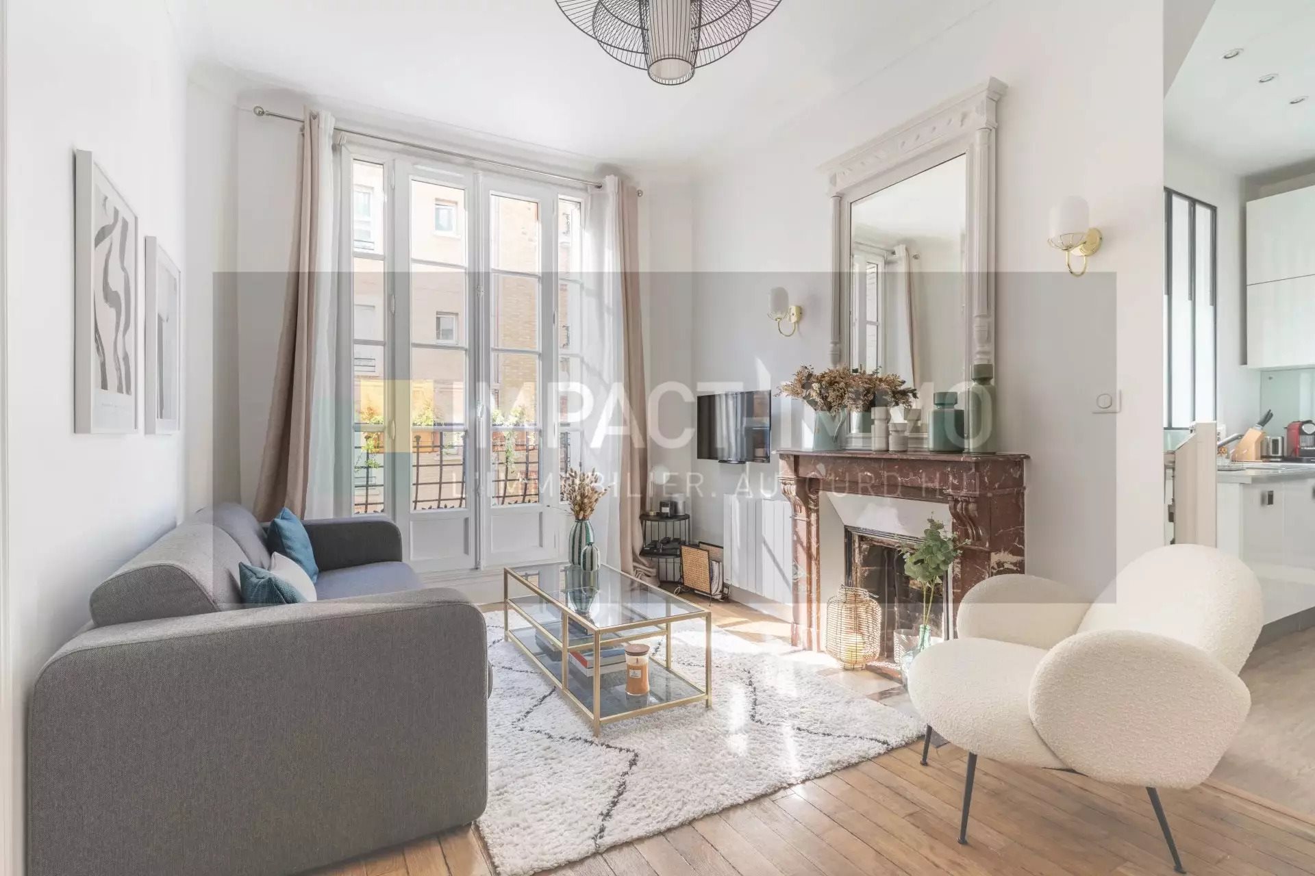 Appartement à vendre, 39m², Clichy