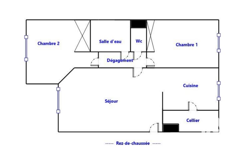 Appartement à vendre, 66m², Saint-Herblain