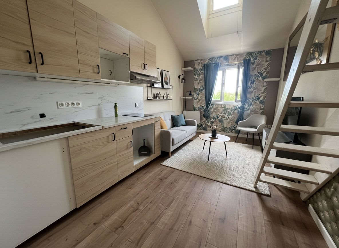 Appartement à vendre, 26m², Bussy-Saint-Georges