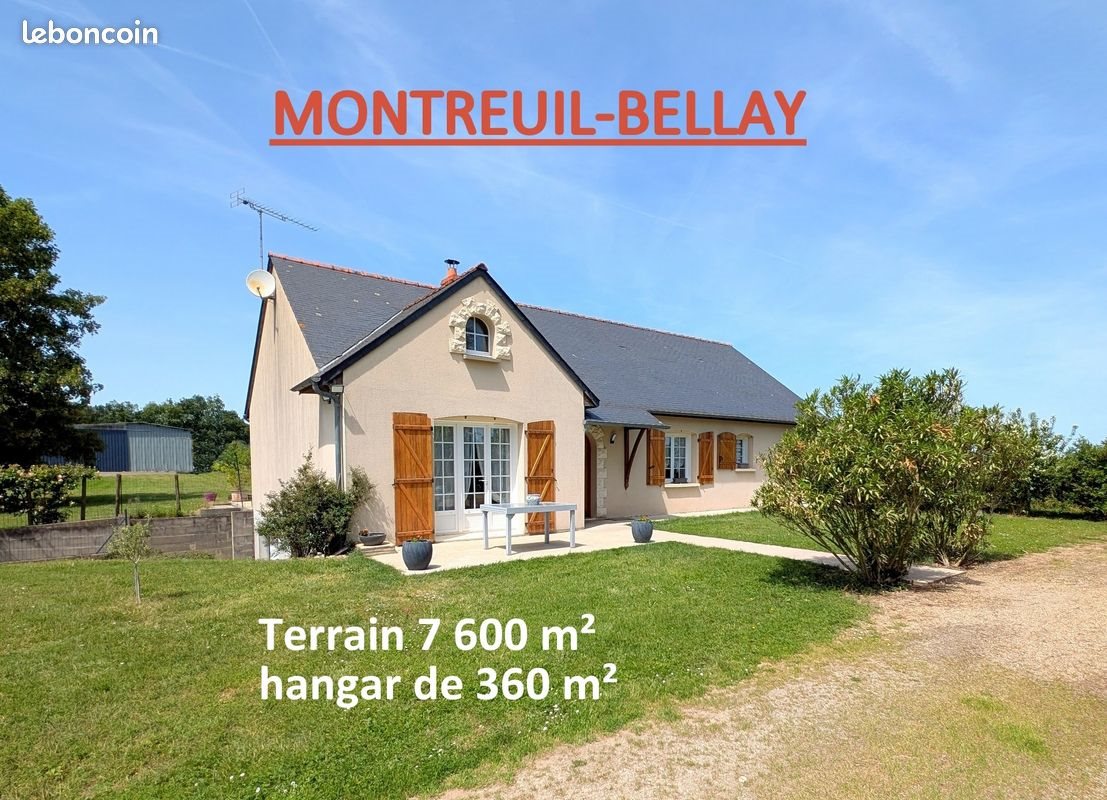 Maison à vendre, 120m², Montreuil-Bellay