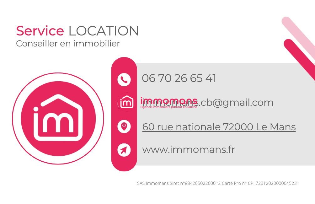 Maison à louer, 161m², Neuville-sur-Sarthe