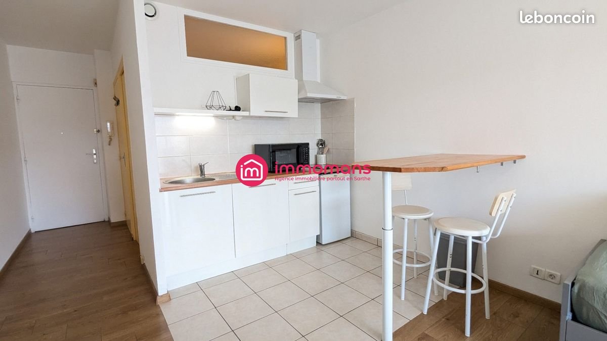 Appartement à louer, 28m², Le Mans
