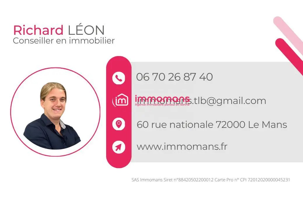 Appartement à vendre, 51m², Le Mans