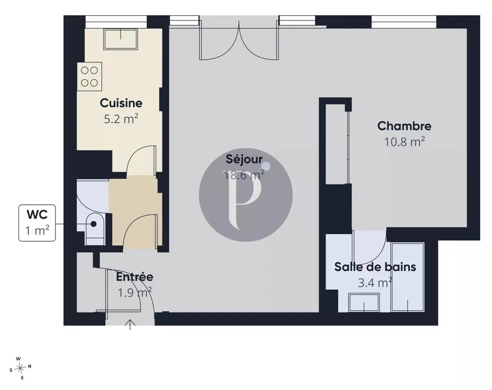 Appartement à vendre, 43m², Sceaux