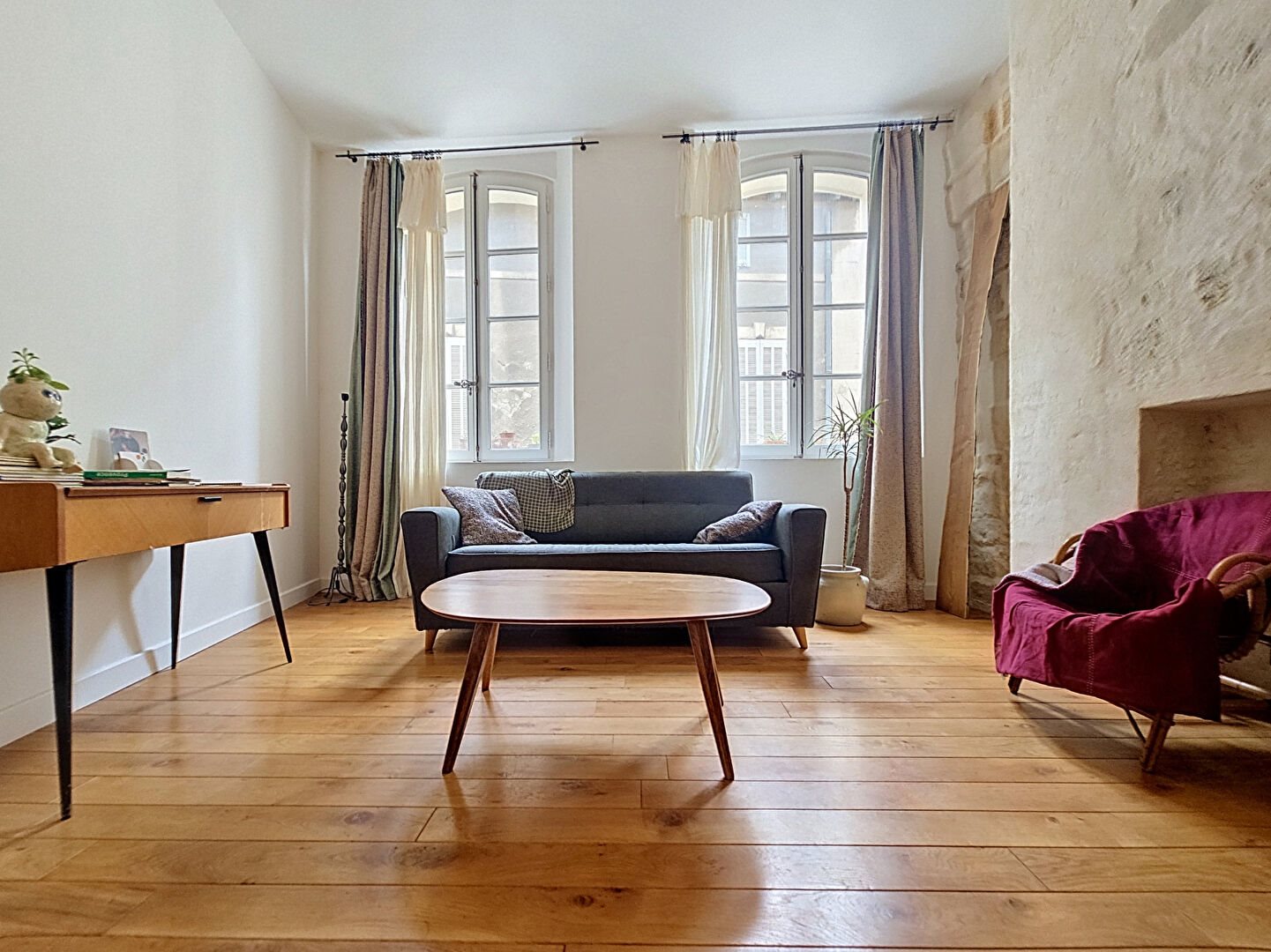 2-bed apartment, 60 m²