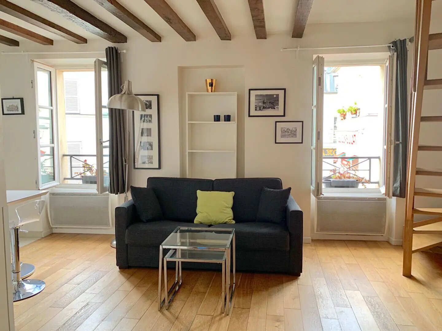 Appartement à louer, 26m², Paris 18ème