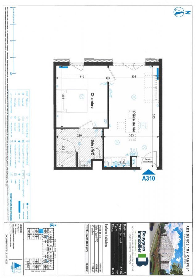 Appartement à louer, 36m², Metz