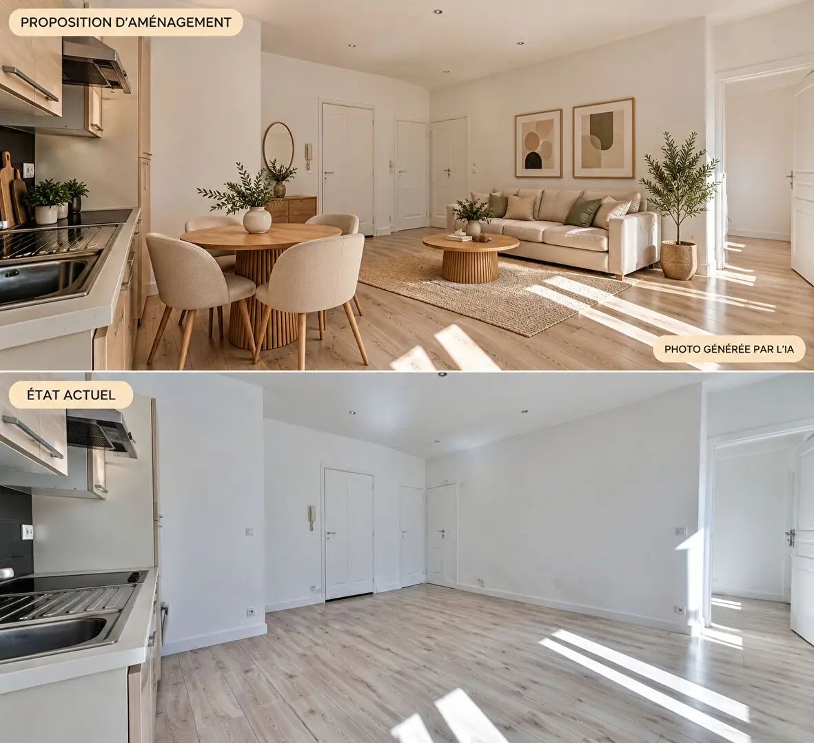 Appartement à vendre, 40m², Pantin