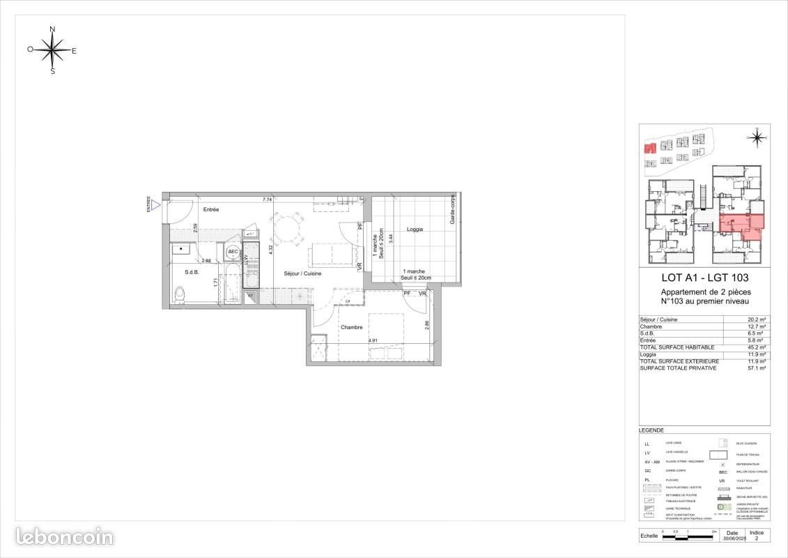 Appartement à vendre, 30m², Rodilhan