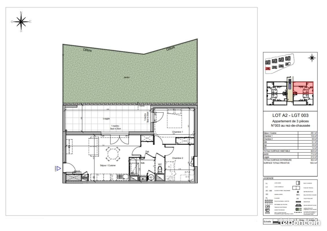 Appartement à vendre, 30m², Rodilhan
