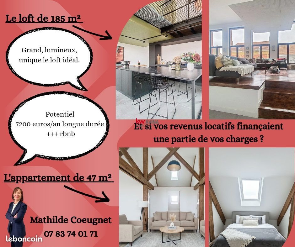 Appartement à vendre, 232m², Dunkerque