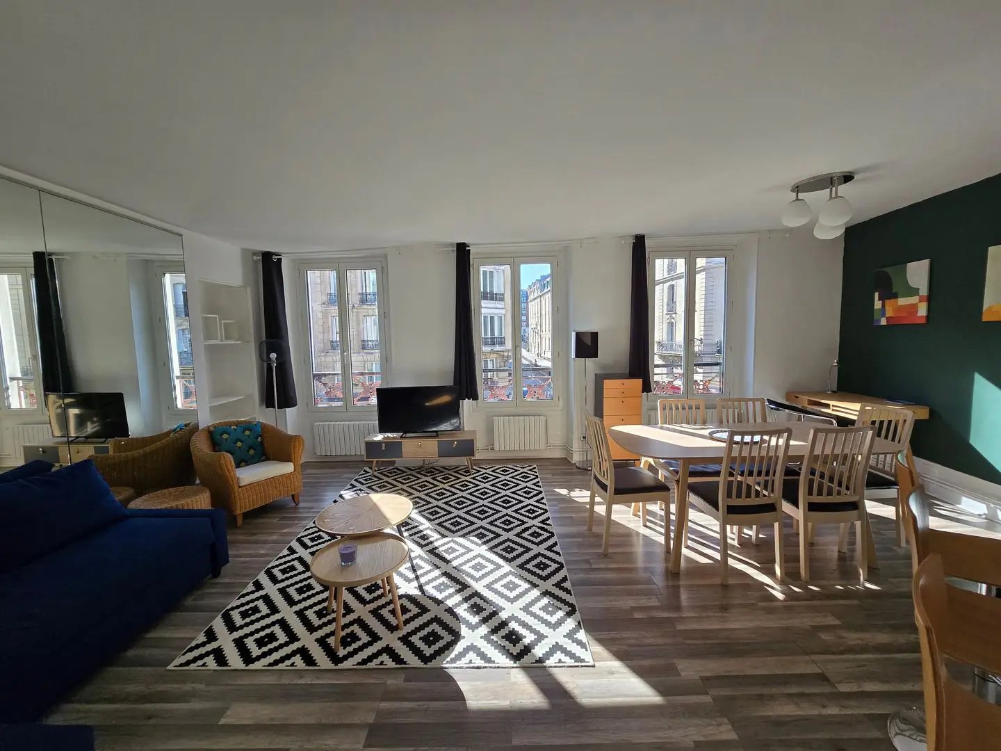 Appartement à louer, 80m², Paris 18ème
