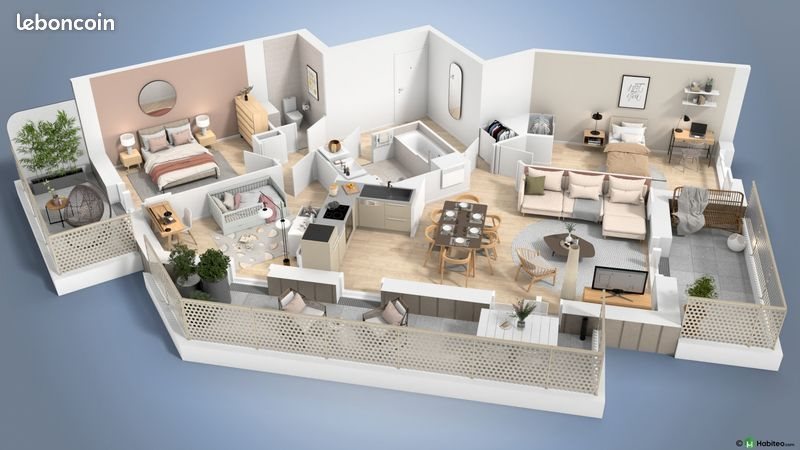 Appartement à vendre, 81m², Bondy