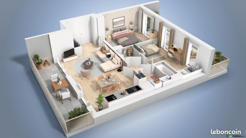 Appartement à vendre, 81m², Bondy