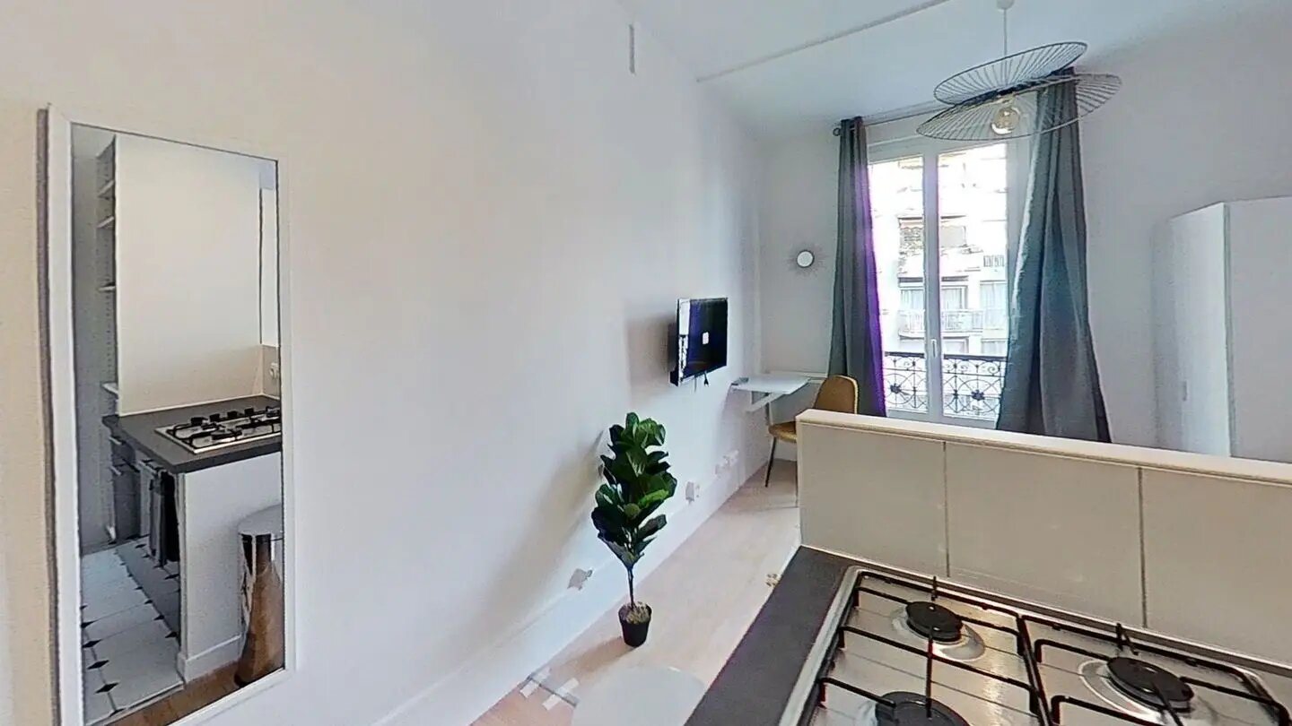 Appartement à louer, 17m², Paris 18ème