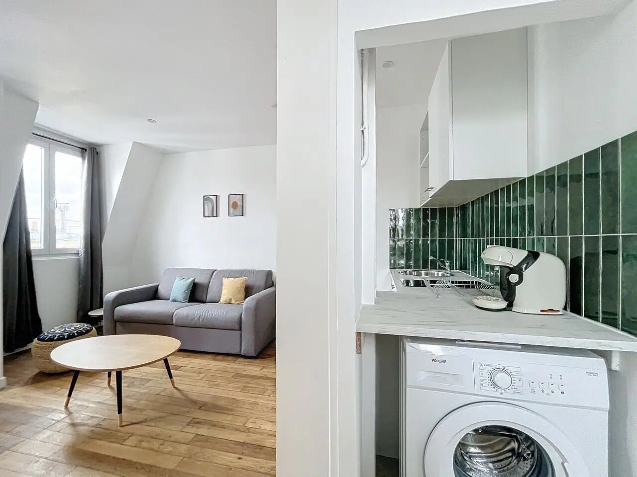 Appartement à louer, 23m², Paris 18ème