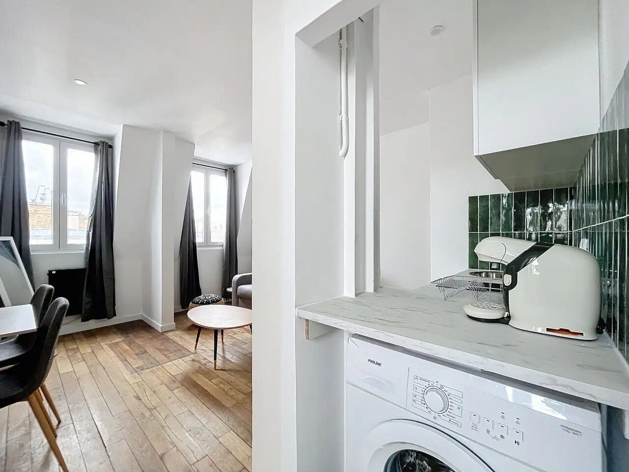 Appartement à louer, 23m², Paris 18ème