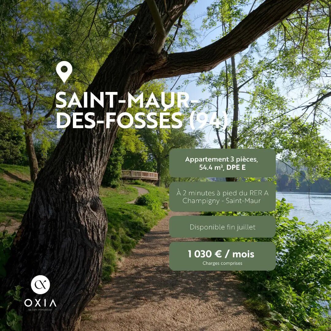 Appartement à louer, 54m², Saint-Maur-des-Fossés