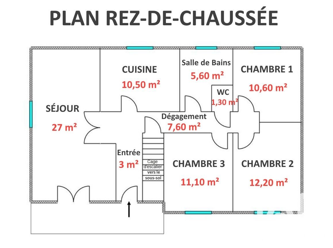 Maison à vendre, 90m², Coulombiers