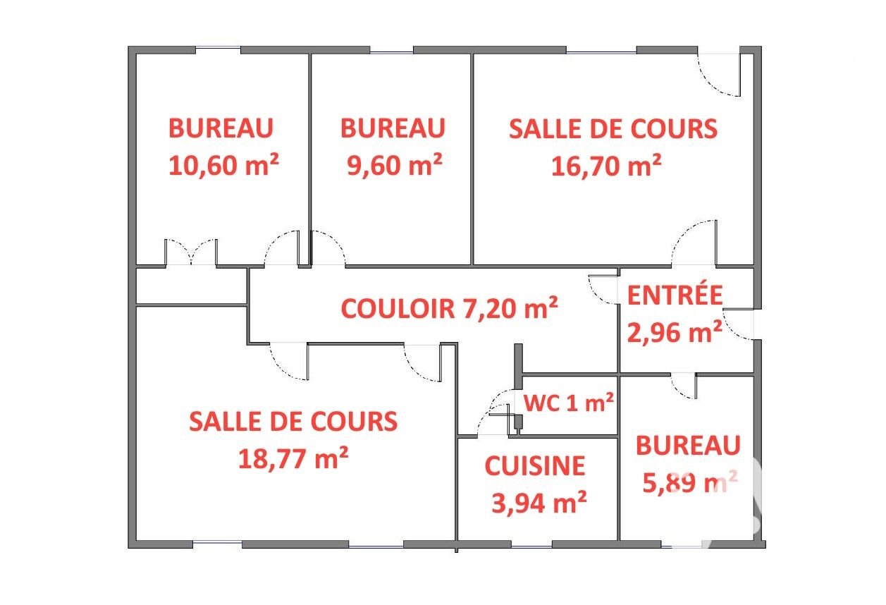 Appartement à vendre, 77m², Poitiers