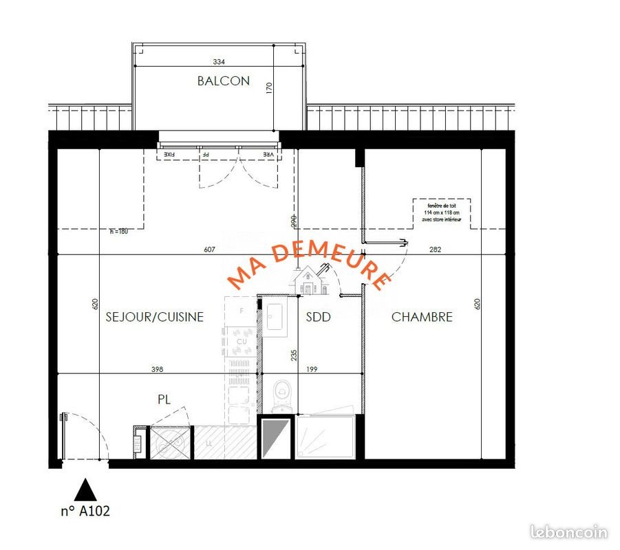 Appartement à vendre, 44m², Ambleteuse
