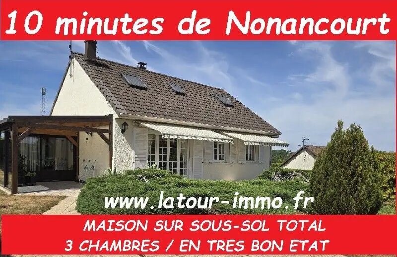 Maison à vendre, 93m², Nonancourt