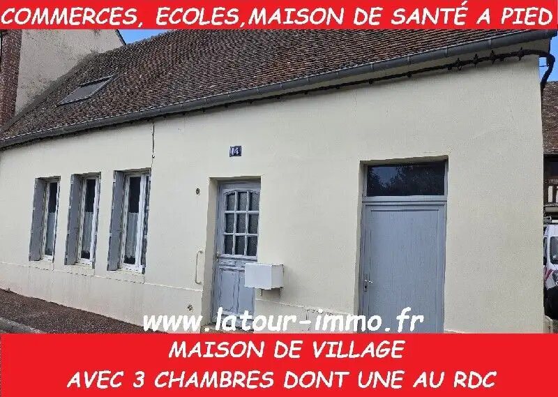 Maison à vendre, 76m², Nonancourt