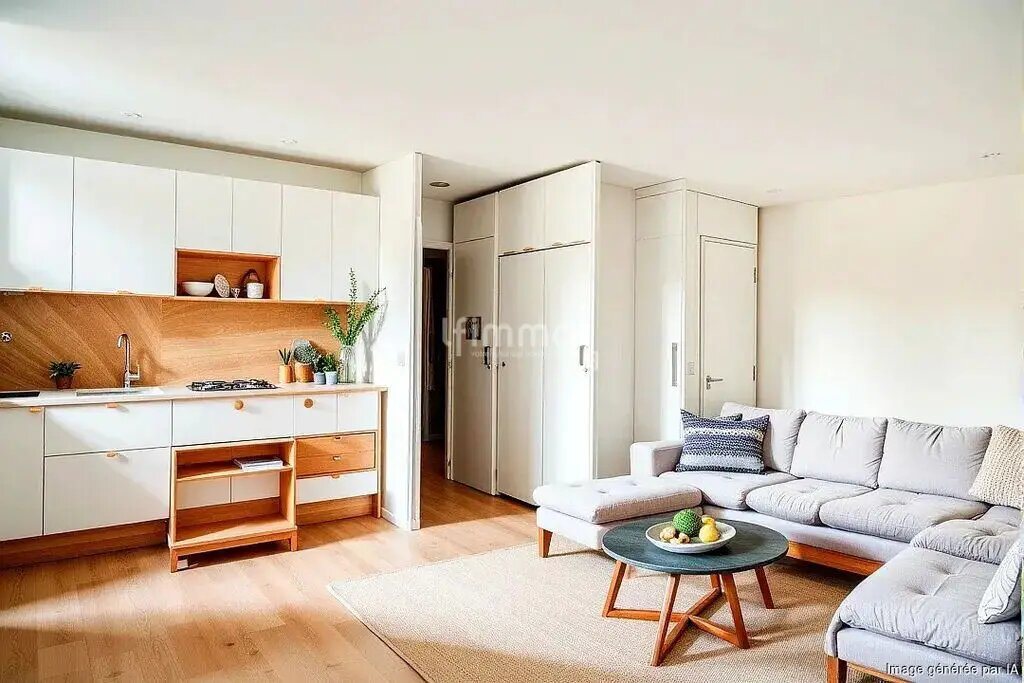 Appartement à vendre, 22m², Gennevilliers