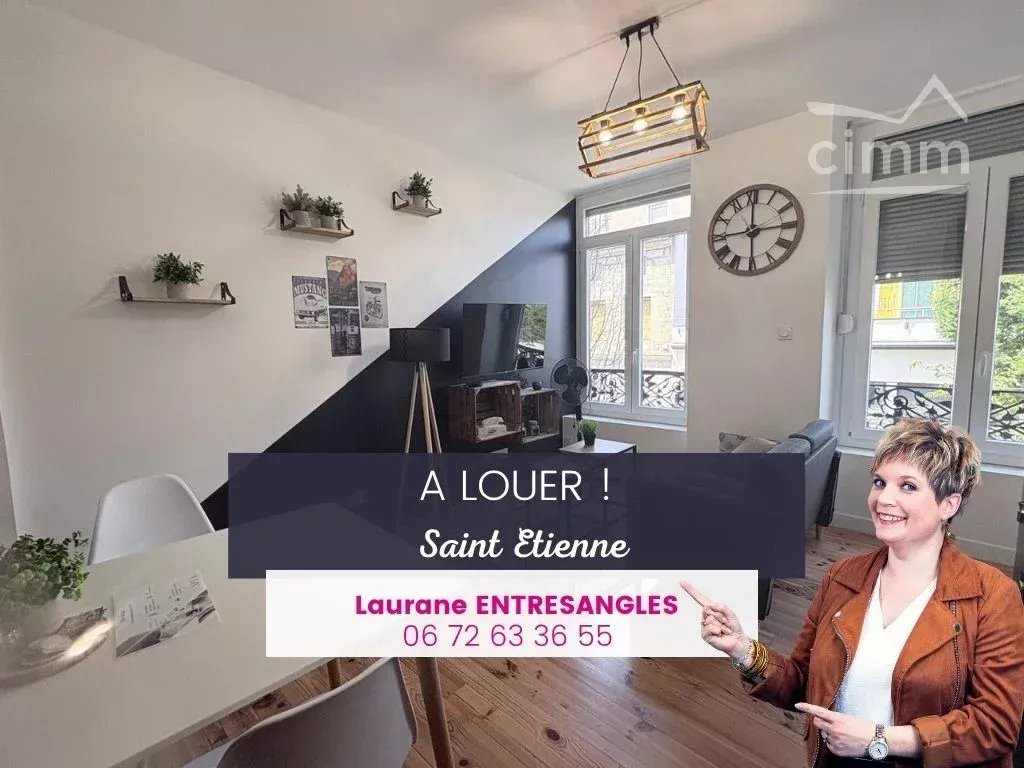 Appartement à louer, 34m², Saint-Étienne