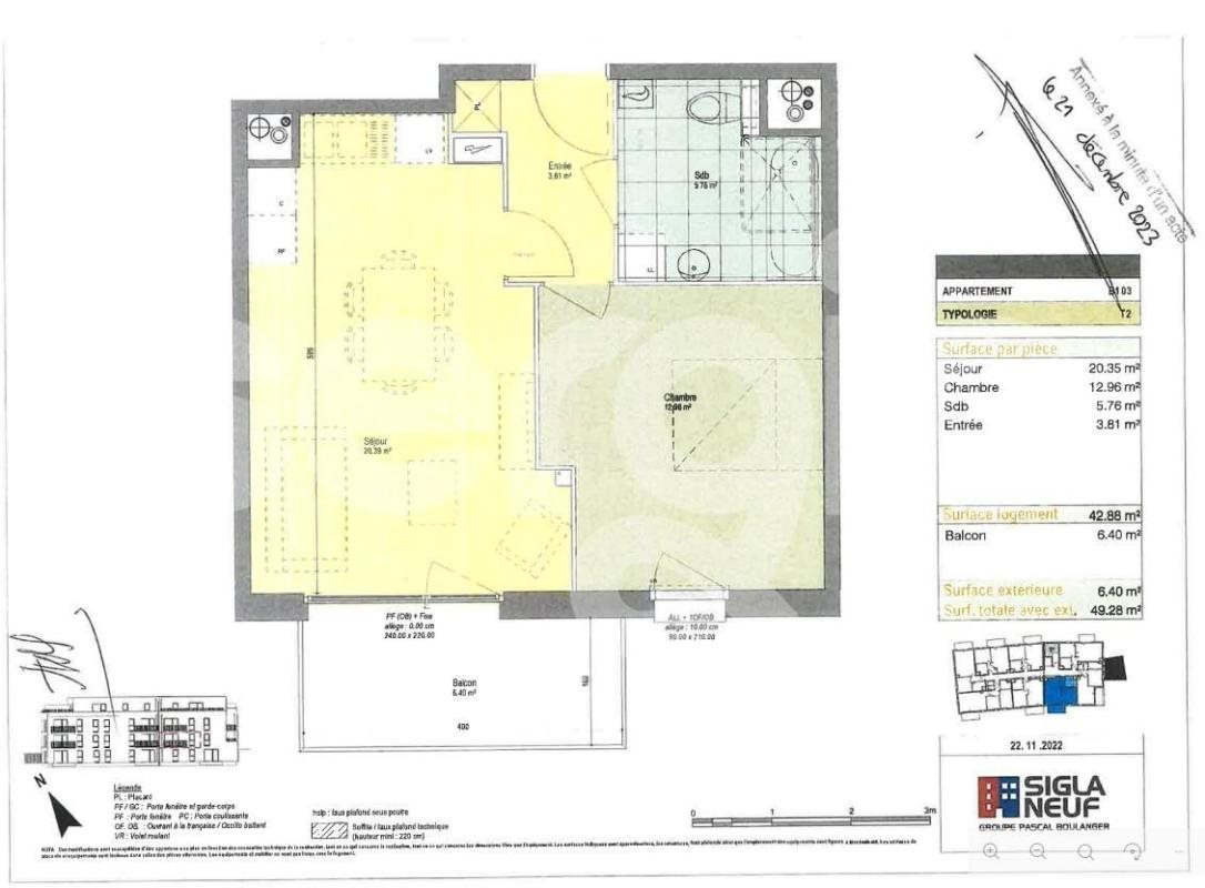 Appartement à louer, 46m², Valenciennes