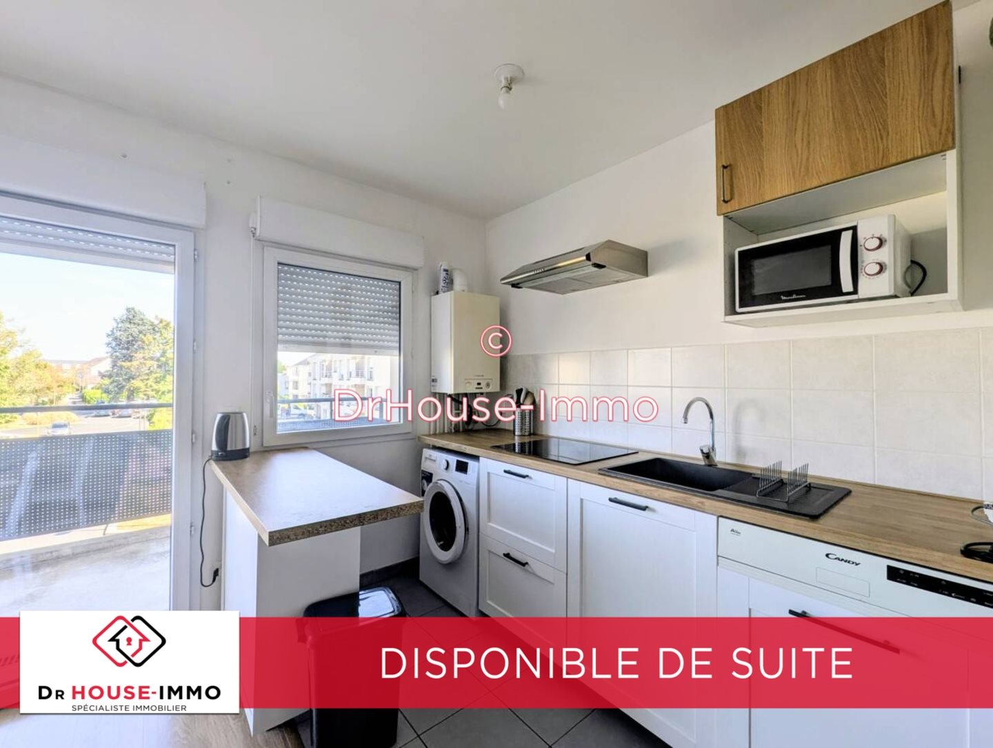 Appartement à louer, 42m², Saint-Jean-de-la-Ruelle