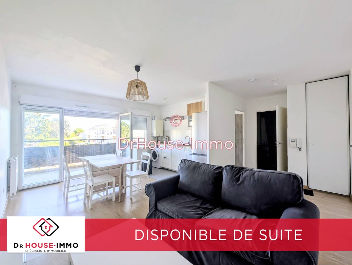 Appartement à louer, 42m², Saint-Jean-de-la-Ruelle