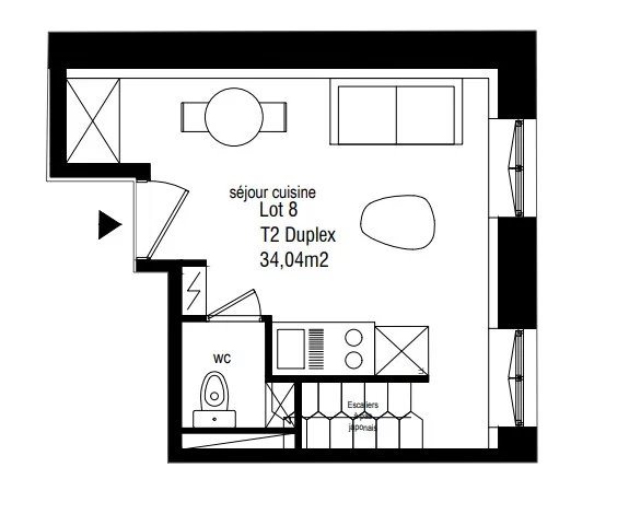 Appartement à vendre, 34m², Lyon 3ème