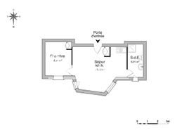 Appartement à louer, 33m², Lorient